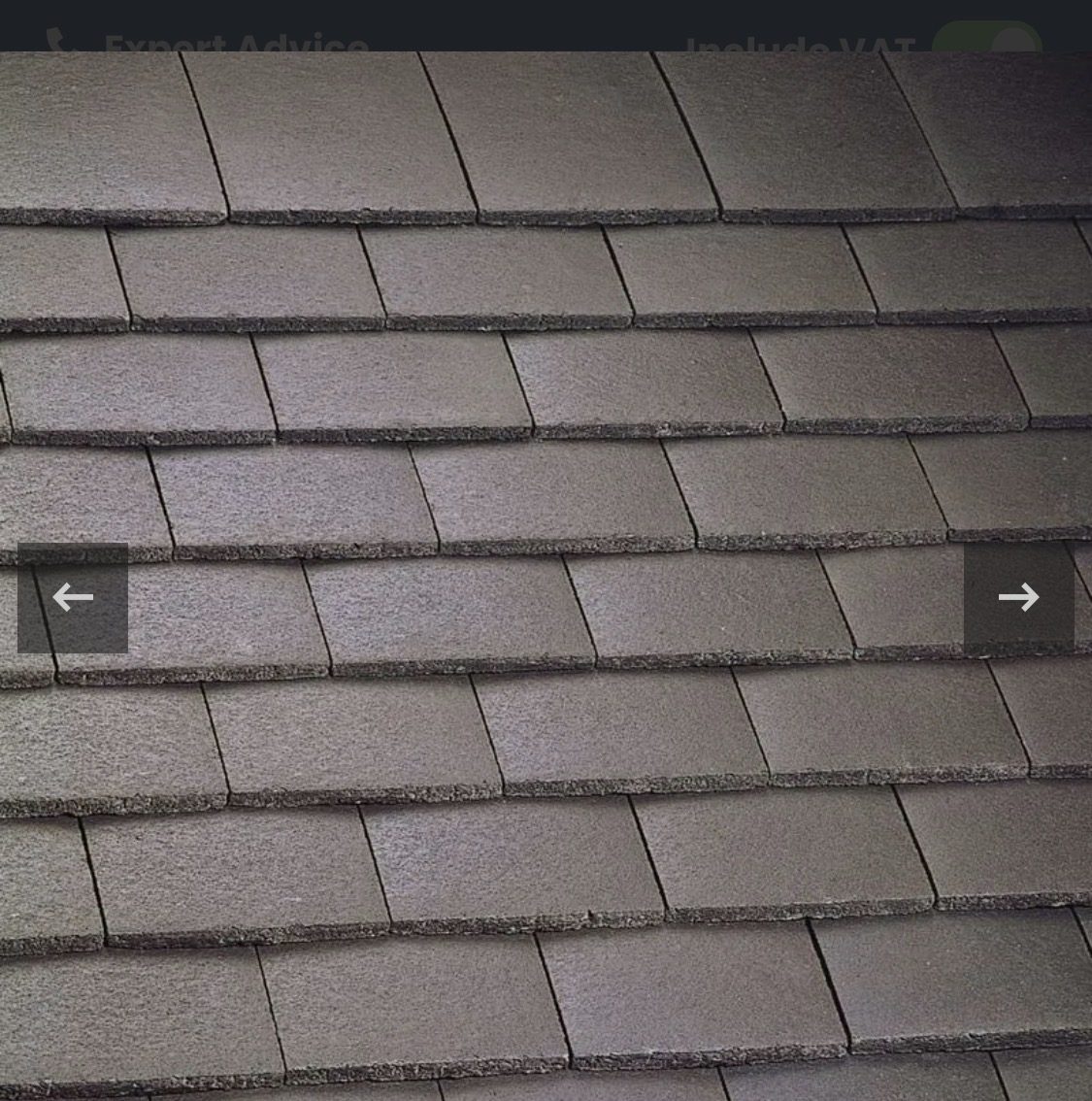 Clay plain tile close-up detail