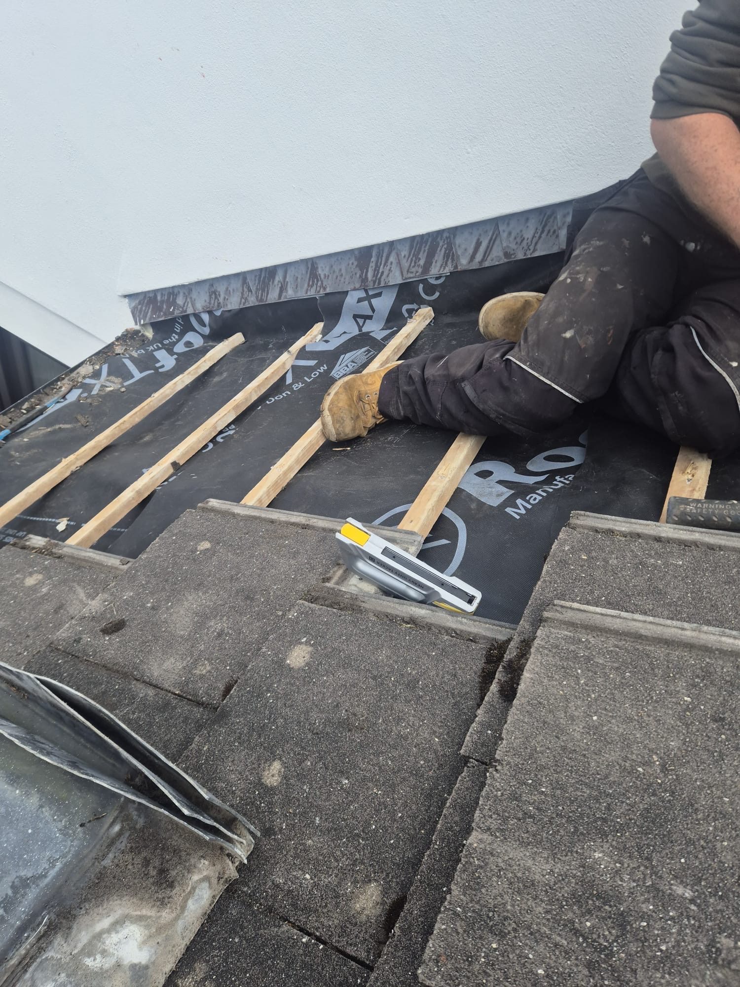 Counter-batten and membrane detail